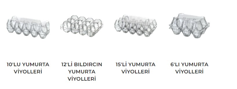 علب بيض بلاستيك بالجملة من تركيا